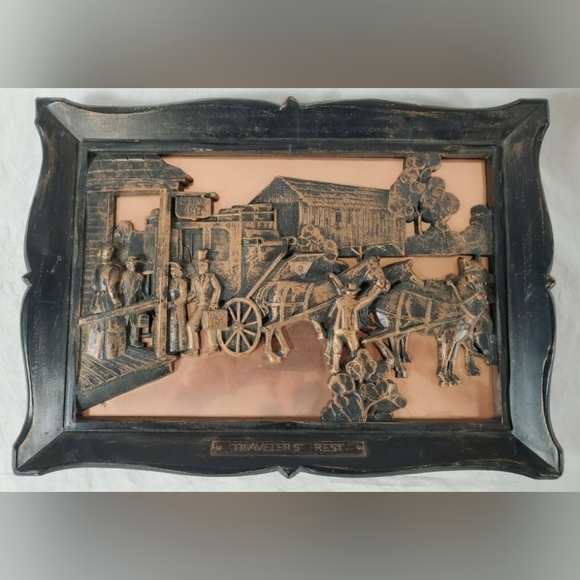 Vintage Travelers Rest by Coppercraft Guild Wall Decor - Picture 2 of 7